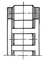 Модификация подшипника 822704Е1 размер 22x26x5,8