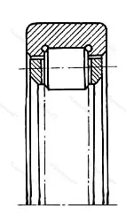 Подшипник  RNU 409 (292409) размер 64,5x120x29 от производителя  SKF Подшипник  RNU 409 (292409) размер 64,5x120x29 от производителя  SKF