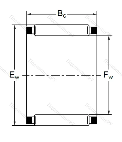 Подшипник K 32x48x38 в Москве