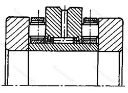 Подшипник  РИК4580 (504709) размер 45x80/70x60 от производителя  SKF
