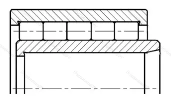Подшипник  6622947 размер 237x309,17x136 от производителя  ЕПК Подшипник  6622947 размер 237x309,17x136 от производителя  ЕПК