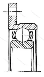 Модификация подшипника 4-186095К размер 5x13/21x4/5 ГПЗ-4 от производителя  ГПЗ-4
