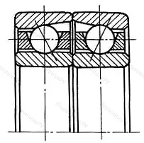 Модификация подшипника 6-366256Л2 размер 280x500x160 от производителя  ГПЗ-1