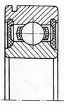 Подшипник  6210-2ZN (450210) размер 50x90x20 от производителя  SKF