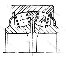 Модификация подшипника 83702К1С21 размер 15x42x17/21 от производителя  ГПЗ-5