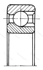 Подшипник  970700 размер 10x21x5