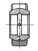 Модификация подшипника шсл90К1 размер 90x130x50/60 от производителя  ГПЗ-3