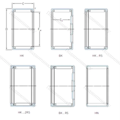 Подшипник игольчатый радиальный HK 3022