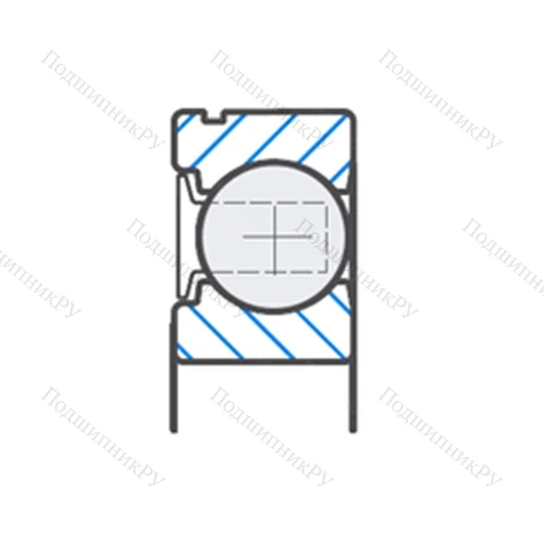 Подшипник шариковый радиальный AB 40361S 01