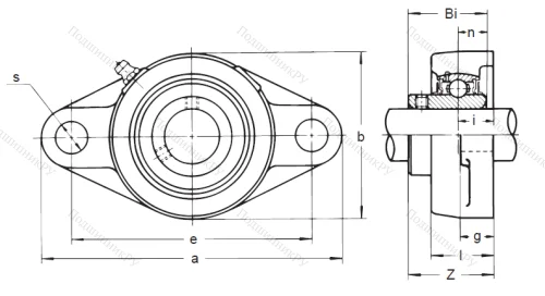 Подшипниковый узел UCFL 215 в Москве