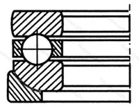 Подшипник 53405+U 405 размер 25x60x29 от производителя  SKF