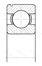 Подшипник 6005 N размер 25x47x12 от производителя  SKF