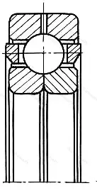 Модификация подшипника 126314Л размер 70x150x35 от производителя  ЕПК