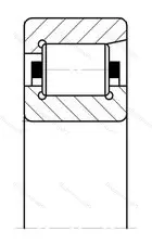 Подшипник  NF 220 (12220) размер 100x180x34 от производителя  SKF