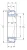 Конический роликовый подшипник 30309 J 2/Q от производителя  SKF