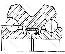 Модификация подшипника 6-776701ХУ размер 12x49,4x40,1 от производителя  ГПЗ-23