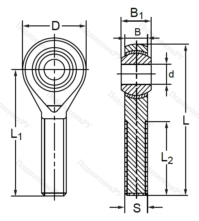 Шарнирная головка POS 6 L в Москве