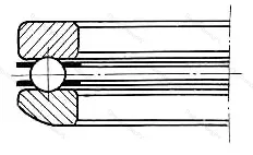 Подшипник  53406 (28406) размер 30x70x30,1 от производителя  SKF