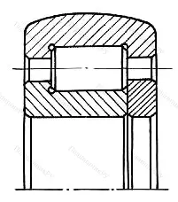 Модификация подшипника 942906К размер 28x85x33 от производителя  ГПЗ-24