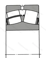 Подшипник  24096 (4053196) размер 480x700x218 от производителя  SKF