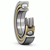 Радиально-упорный шариковый подшипник QJ 207 M (176207 Л ГОСТ) в Москве