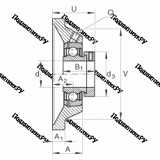Подшипник PCJ 30-N в Москве